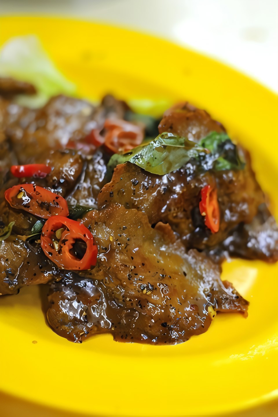 Тушеная свинина с красным перцем (Hong Shao Rou)