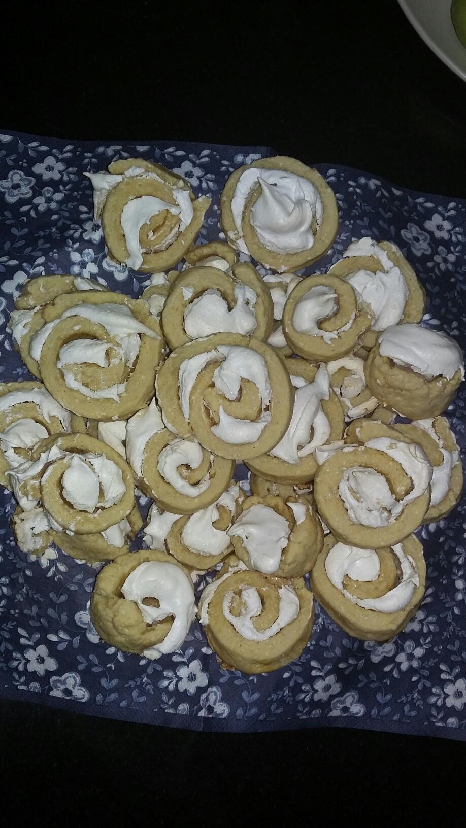 Творожное печенье с кремом