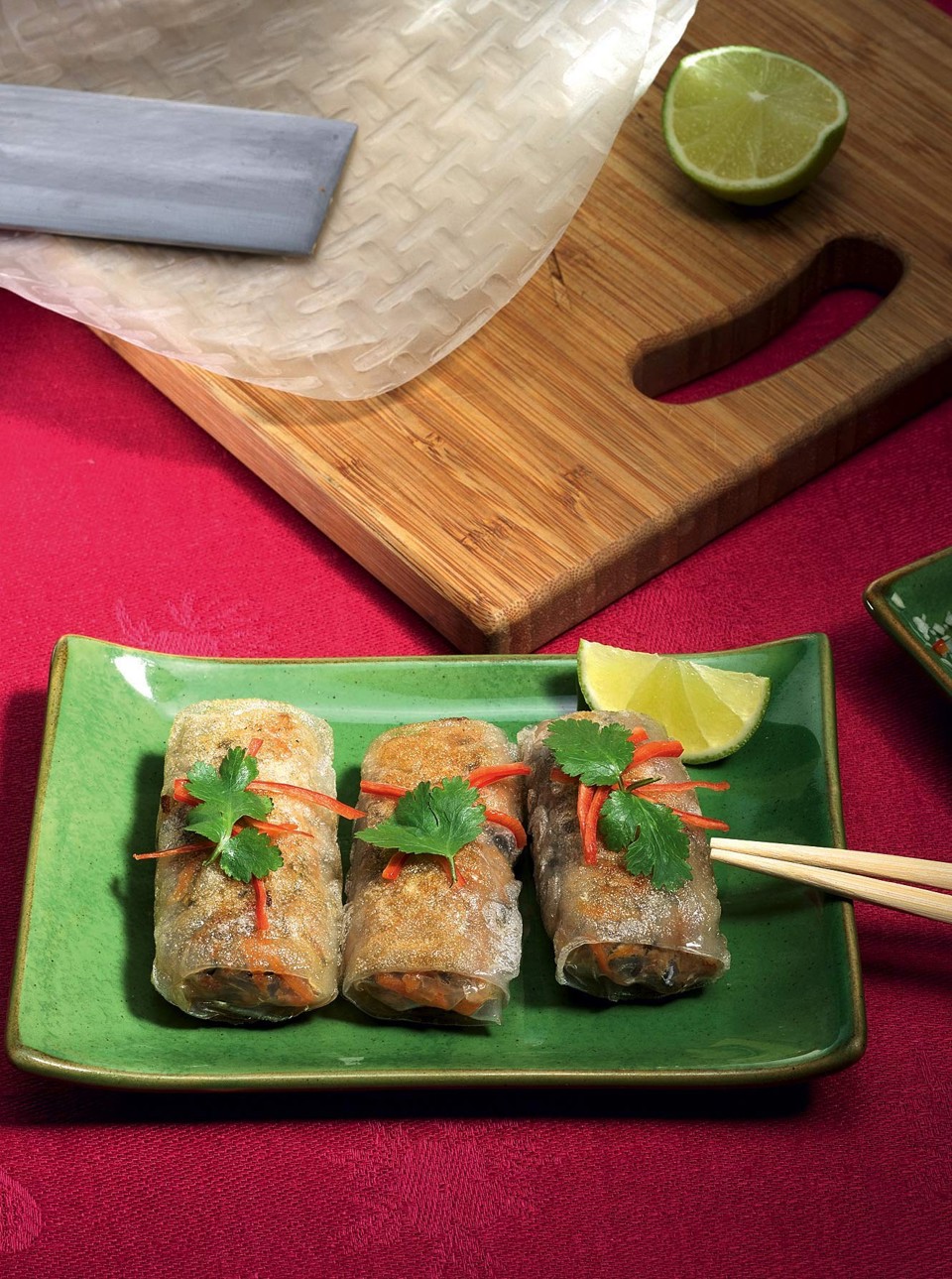 Вьетнамские роллы с мясом ягненка