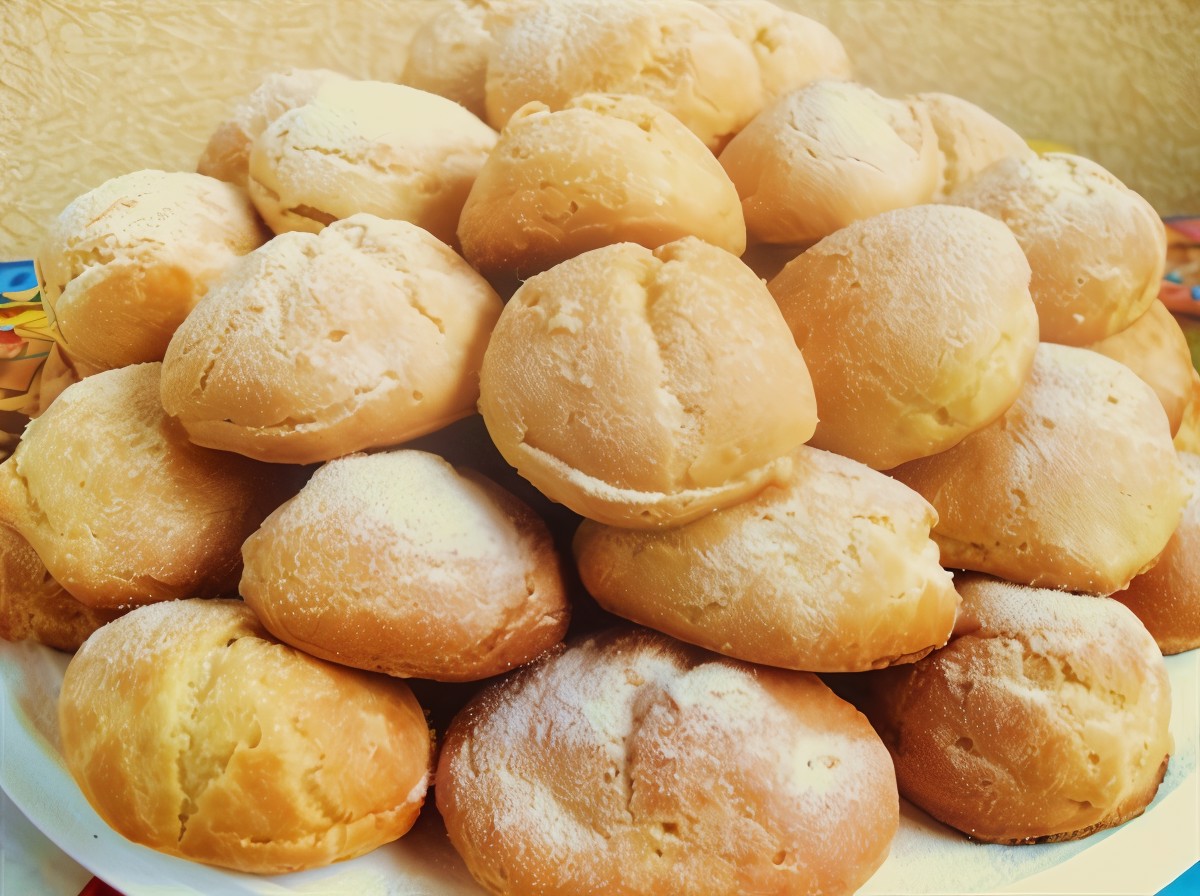 Заварные булочки с кремом