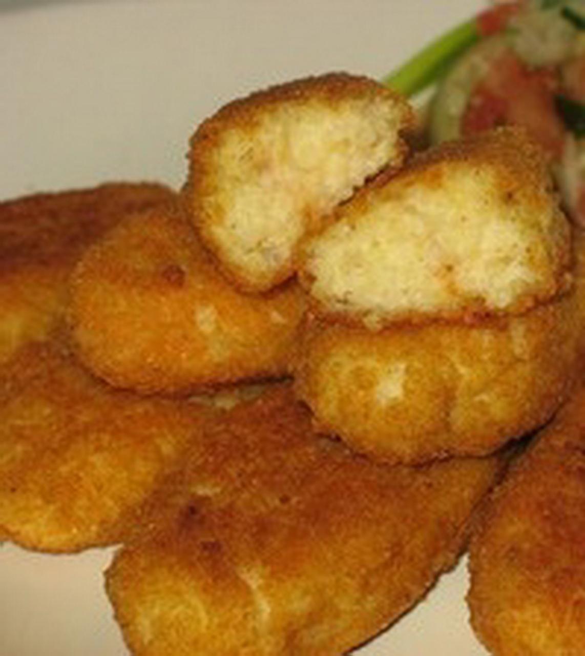 Жареные палочки из пшенной каши