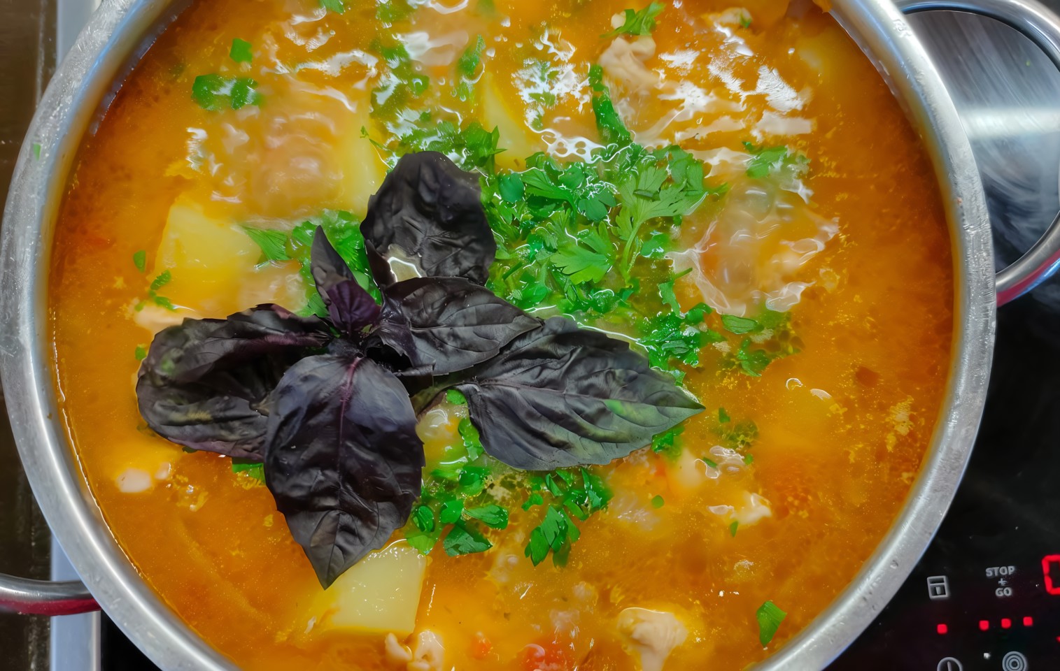 Жаркое из курицы с овощами