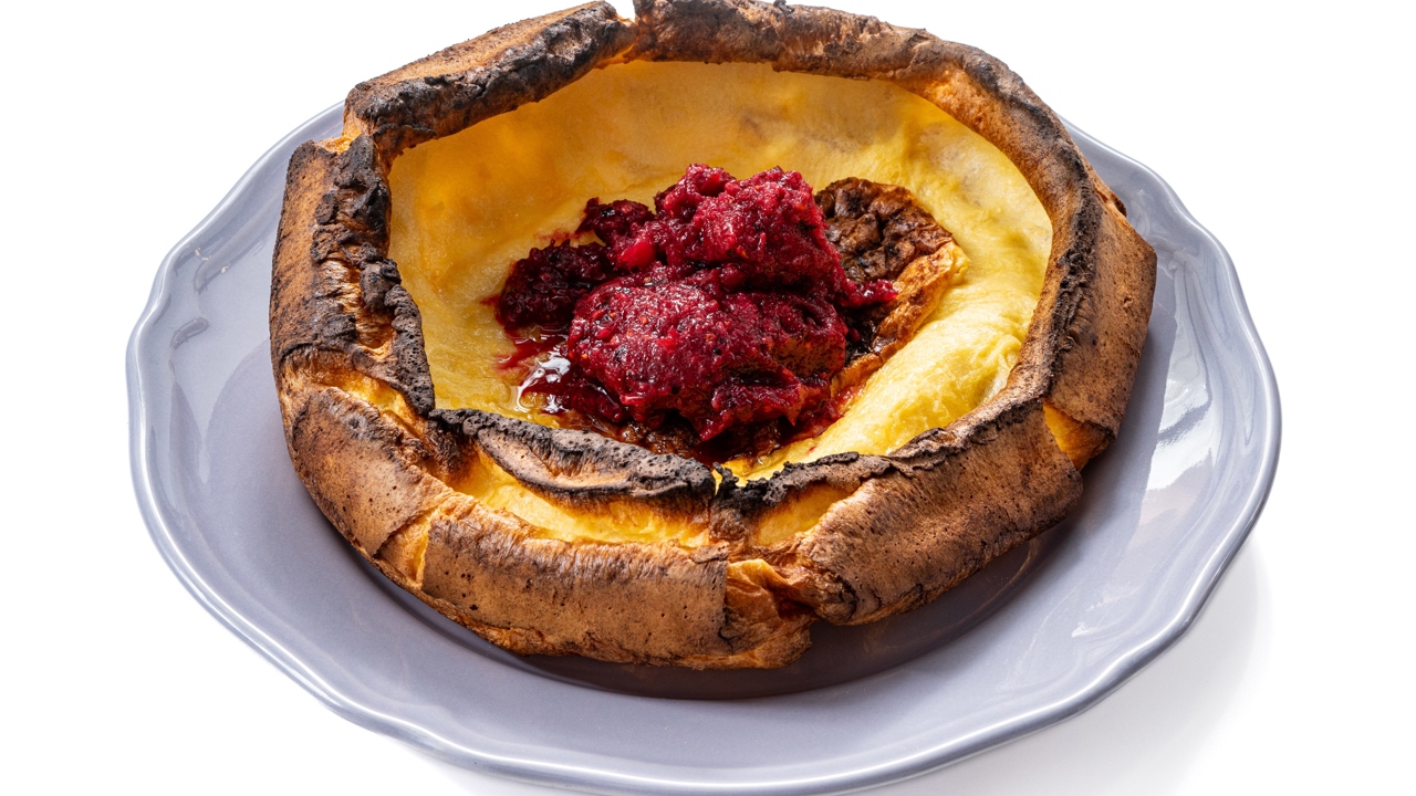 Блинчик Dutch Baby с миндальной мукой