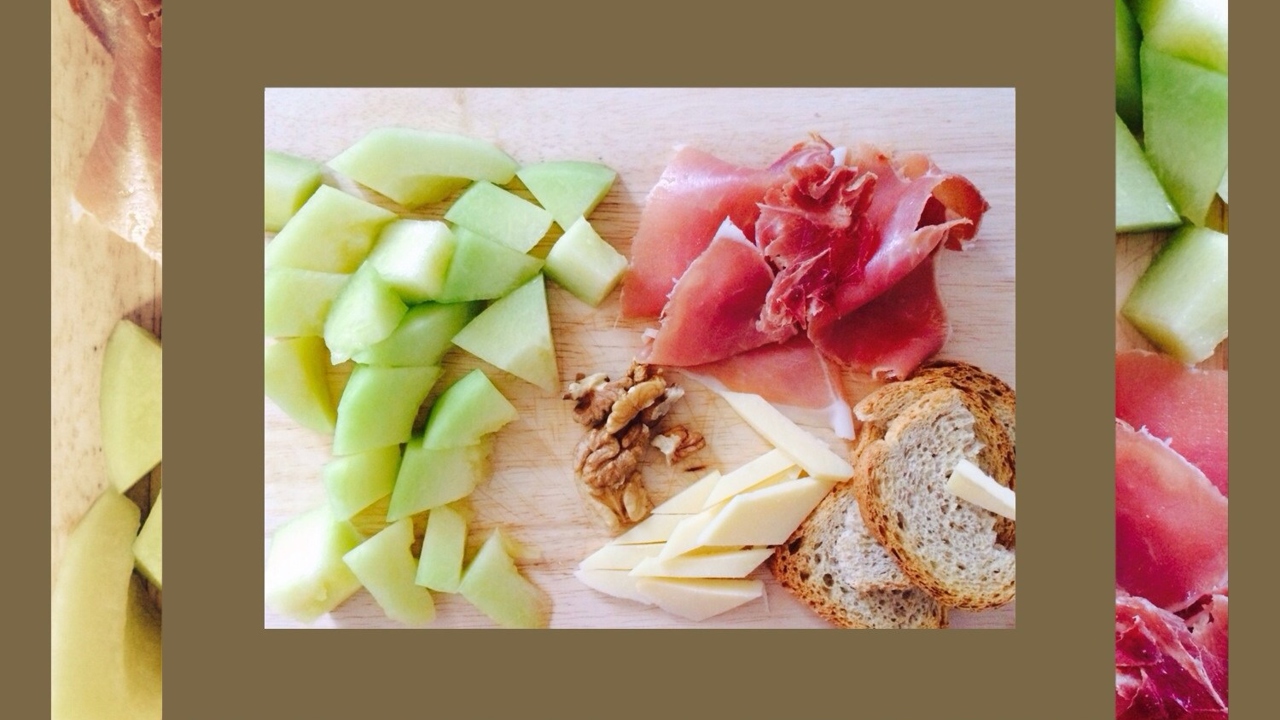 Хамон с дыней (Jamón con melón)