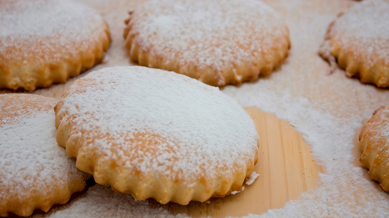 Молочные коржики (milk biscuits)