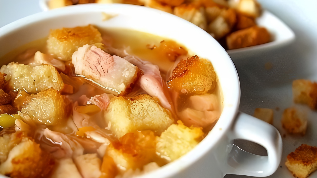 Суп с мясом и лапшой в мультиварке: рецепт - Лайфхакер