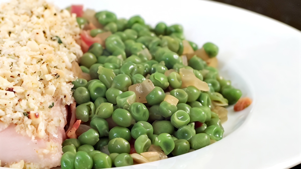 Зеленый горошек с луком рецепт – Французская кухня: Закуски. «Еда»