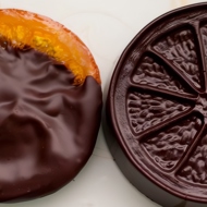 Апельсиновые цукаты в темном шоколаде