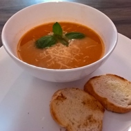 Чечевично-томатный суп-пюре