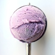 Чернично-лавандовое мороженое