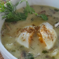 Чешский грибной суп кулайда