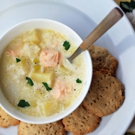 Финский сливочный суп с лососем (Лохикейтто)