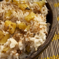 Гавайский печеный рис