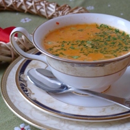 Голландский суп-пюре из паприки
