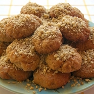Греческое печенье с орехами