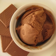 Хмельное шоколадное мороженое