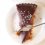Карамельно-шоколадный пирог