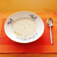 Картофельный крем-суп с петрушкой