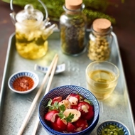 Китайский острый салат из редиса