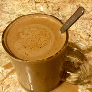 Кофе с шоколадом и сгущеным молоком