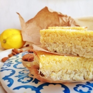Кокосово-лимонные пирожные