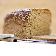 Коричневый хлеб на соде с отрубями