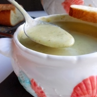 Крем-суп из брокколи и картофеля