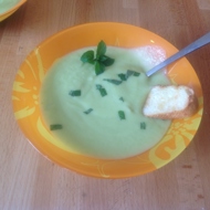 Крем-суп из цукини с кокосовым молоком