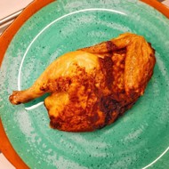 Курица на соли