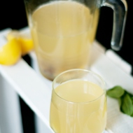 Лимонад с имбирем и медом
