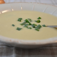 Луковый крем-суп с имбирем