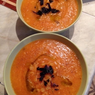 Морковный суп с рисом