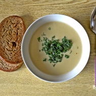 Нежный чесночный крем-суп