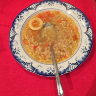 Облегченный вариант супа харчо при диабете