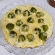 Омлет с брюссельской капустой