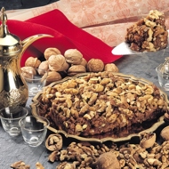 Орехи в кленовом сиропе и корице