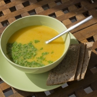 Овощной суп-пюре со сливками