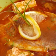 Рыбный суп из макрели по-африкански