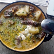 Щавелевый суп с говядиной