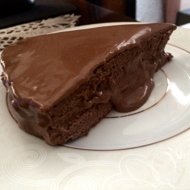 Шоколадный торт с какао