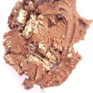 Шоколадное мороженое с конфетами KitKat
