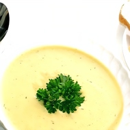 Сырный крем-суп с манкой