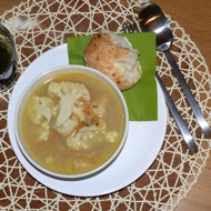 Сливочный суп с цветной капустой