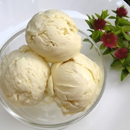 Сливочное мороженое с коньяком