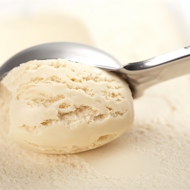 Сливочное ванильное мороженое