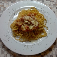 Спагетти с водкой