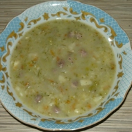 Суп из цветной и брюссельской капусты с сыром