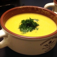 Суп из мидий и тыквы
