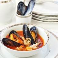 Суп из морепродуктов в триестском стиле