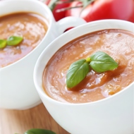 Суп из жареных помидоров